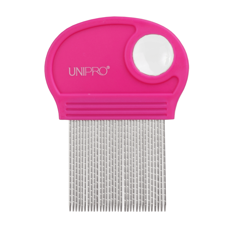 مشط حديد بمكبر للقشرة والقمل UniPro