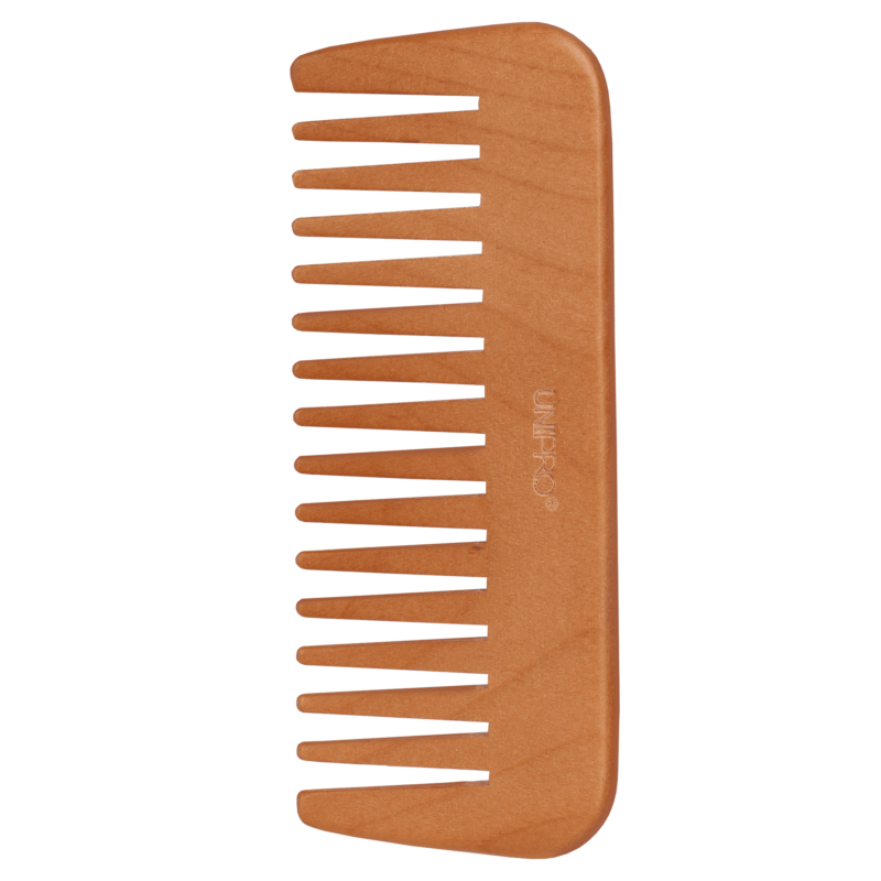 أمشاط خشبية UniPro 13cm أسنان متباعدة