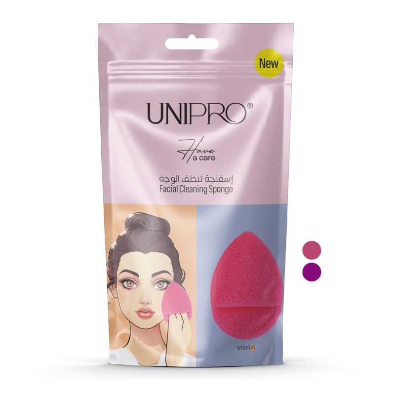 إسفنجة التدليك والتقشير الرغوية لتنظيف الوجه UniPro
